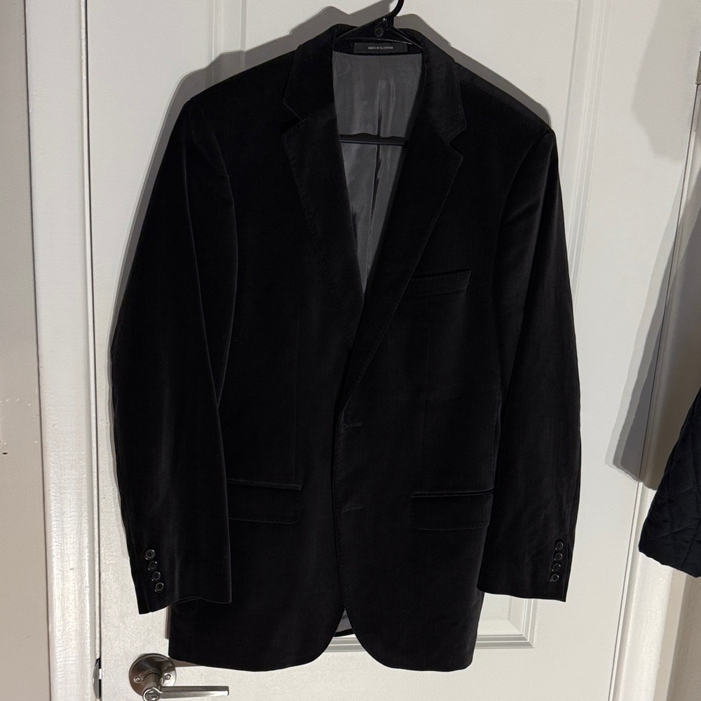 Hugo Boss Velvet Black Blazer